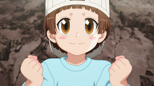 『はたらく細胞!!』第1話「たんこぶ」先行場面カット（C）清水茜／講談社・アニプレックス・davidproduction