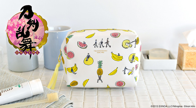 「ボックスポーチ」堀川国広・山姥切国広・山伏国広 2,970円（税込）（C）2015 EXNOA LLC/Nitroplus