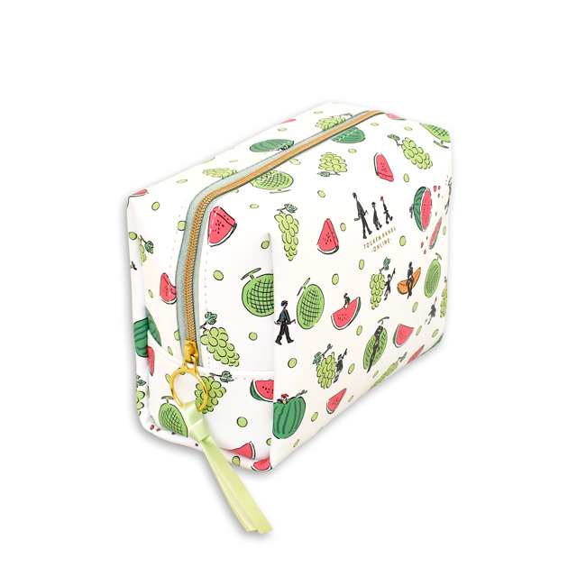 「ボックスポーチ」明石国行・蛍丸・愛染国俊 2,970円（税込）（C）2015 EXNOA LLC/Nitroplus