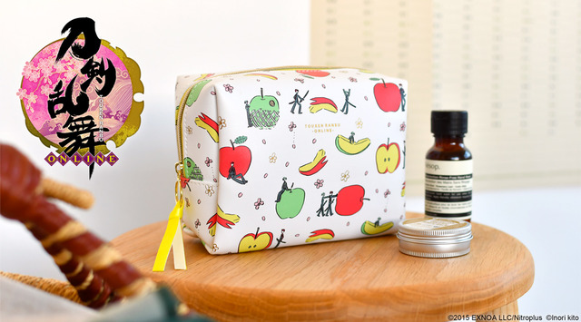 「ボックスポーチ」鶯丸・大包平 2,970円（税込）（C）2015 EXNOA LLC/Nitroplus