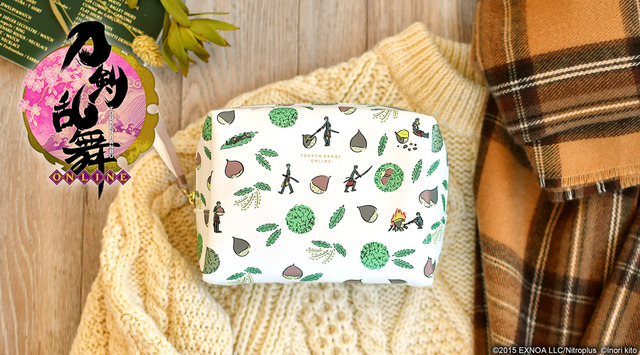 「ボックスポーチ」大倶利伽羅 2,970円（税込）（C）2015 EXNOA LLC/Nitroplus