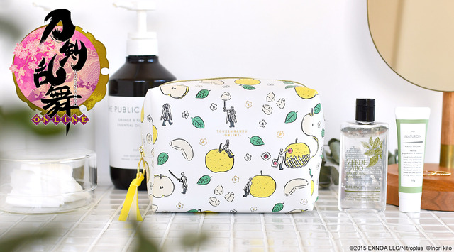 「ボックスポーチ」鶴丸国永 2,970円（税込）（C）2015 EXNOA LLC/Nitroplus