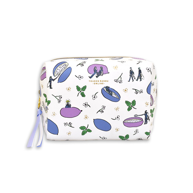 「ボックスポーチ」にっかり青江・数珠丸恒次 2,970円（税込）（C）2015 EXNOA LLC/Nitroplus