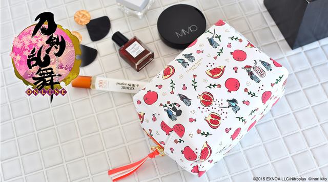 「ボックスポーチ」和泉守兼定・歌仙兼定 2,970円（税込）（C）2015 EXNOA LLC/Nitroplus