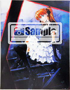 貞本義行「新世紀エヴァンゲリオン」F3キャンバスアート C　8,000円（税別）イラスト／貞本義行 （C）カラー