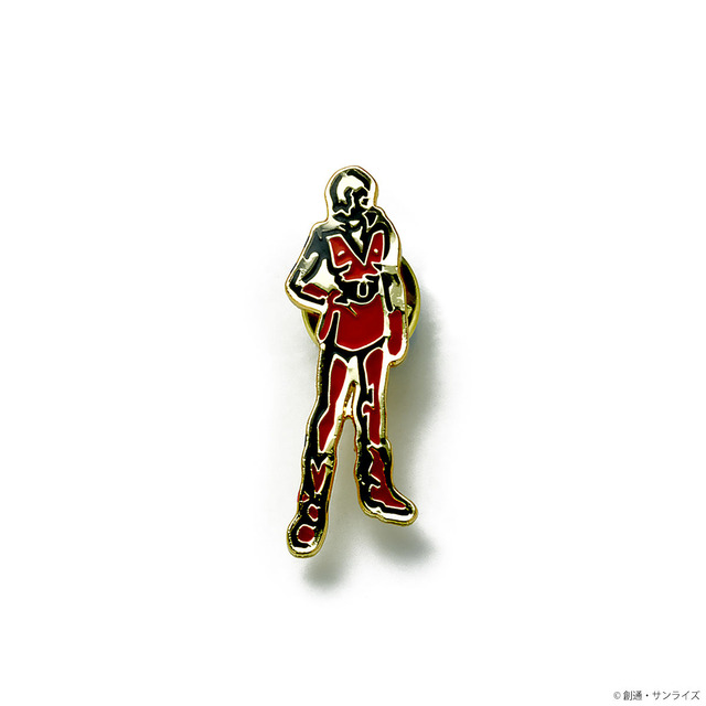 STRICT-G『ガンダムシリーズ』Red Comet Chronicle ピンズ 880円(税込)（C）創通・サンライズ