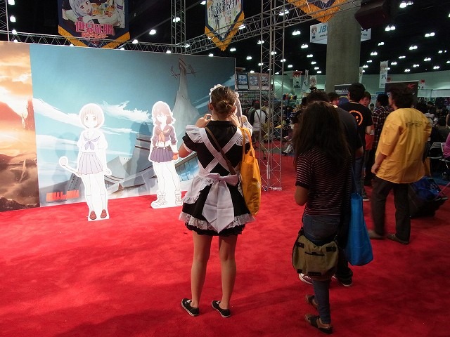 ソードアート・オンラインIIとキルラキルがお出迎え　アニプレックスブース＠AnimeExpo2014