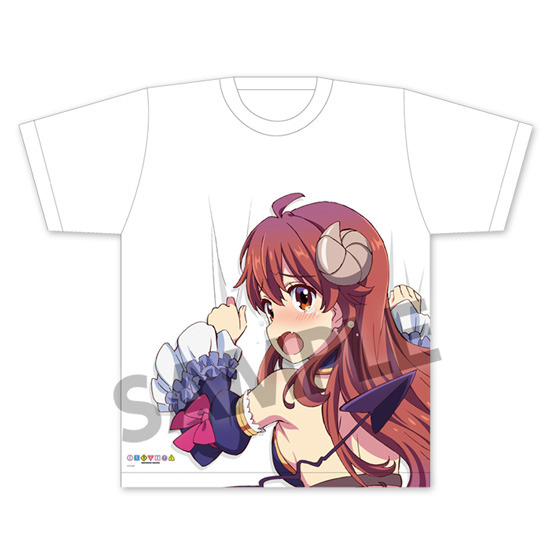 「まちカドまぞく 抱きつかれTシャツ　危機管理フォーム」5,000円（税別）（C）伊藤いづも・芳文社／まちカドまぞく製作委員会