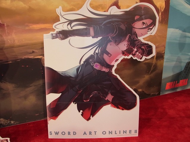 ソードアート・オンラインIIとキルラキルがお出迎え　アニプレックスブース＠AnimeExpo2014