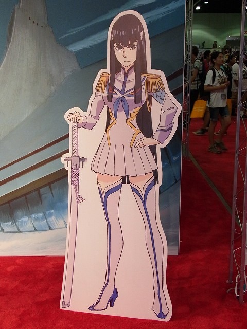 ソードアート・オンラインIIとキルラキルがお出迎え　アニプレックスブース＠AnimeExpo2014