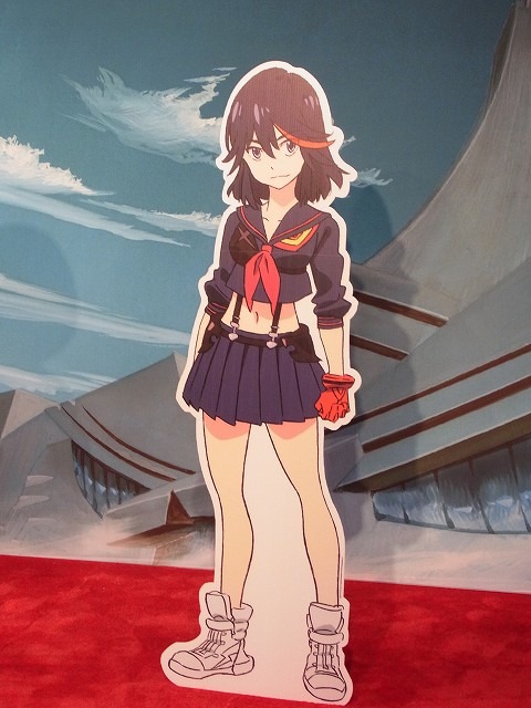 ソードアート・オンラインIIとキルラキルがお出迎え　アニプレックスブース＠AnimeExpo2014