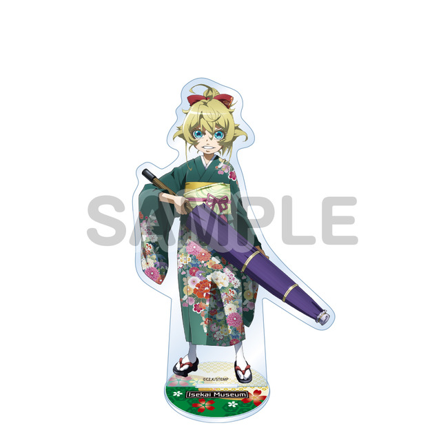 「異世界みゅーじあむ」BIGアクリルスタンド ターニャ（C）2021 異世界みゅーじあむ KADOKAWA（C）丸山くがね・KADOKAWA刊／オーバーロード3製作委員会（C）2019 暁なつめ・三嶋くろね／KADOKAWA／映画このすば製作委員会（C）カルロ・ゼン・KADOKAWA刊／劇場版幼女戦記製作委員会（C）長月達平・株式会社KADOKAWA刊／Re:ゼロから始める異世界生活2製作委員会（C）異世界かるてっと２／ＫＡＤＯＫＡＷＡ