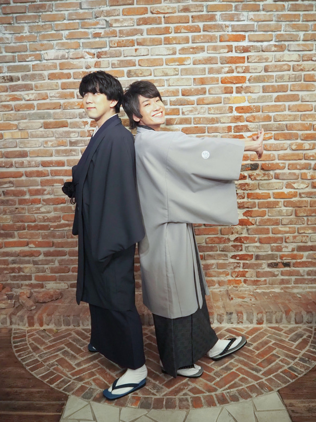 『僕ら的には理想の落語』第10話撮影時オフショット（C）ぼくらく