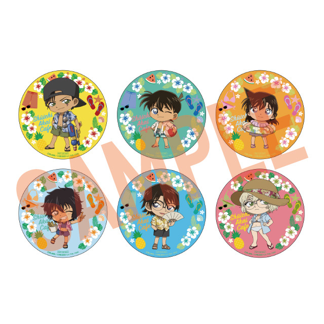 特典：【ドリンク注文特典】オリジナルコースター（全6種）（C）青山剛昌／小学館・読売テレビ・TMS 1996