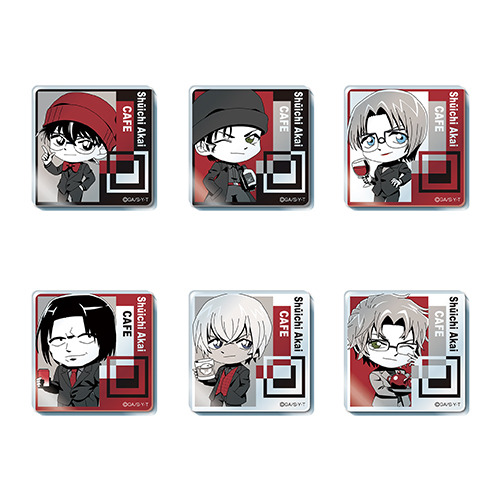 アクリルマグネット（ランダム 6 種）500 円（税込 550 円）（C）青山剛昌／小学館・読売テレビ・TMS 1996