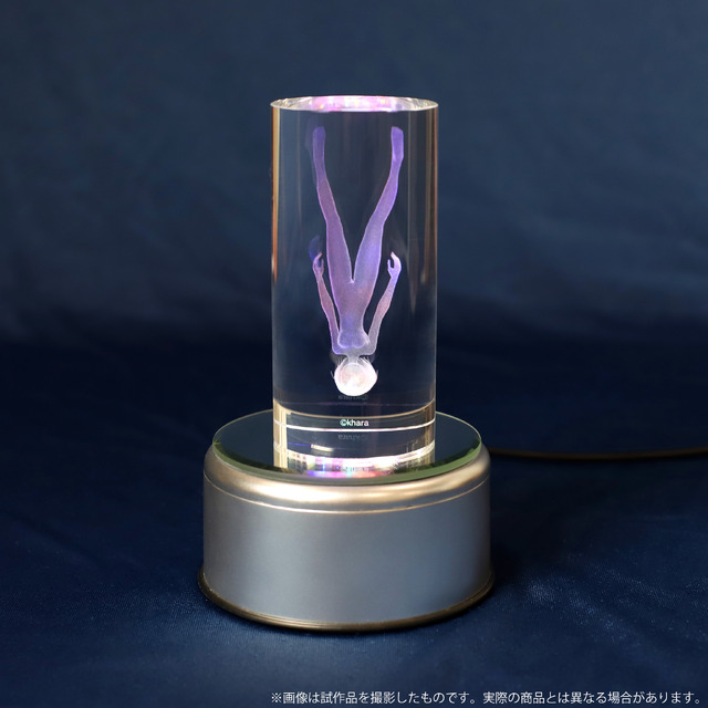 「EVA STOREオリジナル　メモリアルクリスタル/綾波レイ」（C）カラー