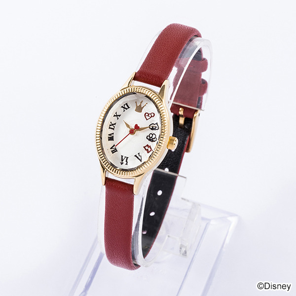 『ディズニーツイステッドワンダーランド』デザイン腕時計 ハーツラビュル寮デザイン各15,180円(税込)（C）Disney