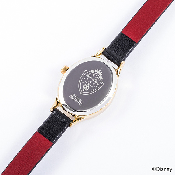 『ディズニーツイステッドワンダーランド』デザイン腕時計 ポムフィオーレ寮デザイン各15,180円(税込)（C）Disney