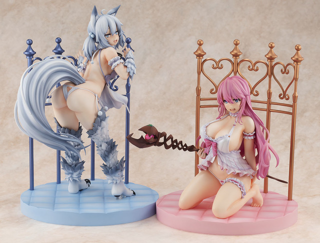 「『回復術士のやり直し』セツナ 原作版 1/7スケールフィギュア」「『回復術士のやり直し』フレイア 原作版 1/7スケールフィギュア」（C）Rui Tsukiyo,Siokonbu/KADOKAWA