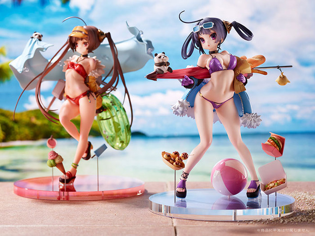 「アズールレーン 寧海 食欲の夏！(Ning Hai -Summer Hunger-) 完成品フィギュア」15,730円（税込）（C）2017 Manjuu Co.，Ltd. ＆ Yongshi Co.，Ltd. All Rights Reserved.（C）2017 Yostar，Inc. All Rights Reserved.