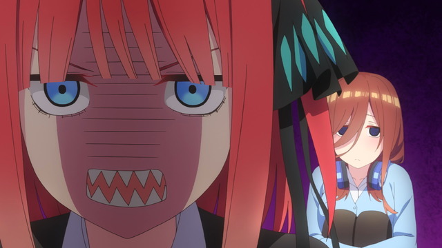 「五等分の花嫁∬」 第12話先行カット（C）春場ねぎ・講談社／「五等分の花嫁∬」製作委員会