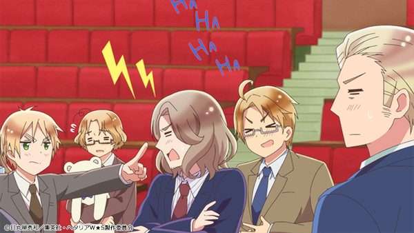 『ヘタリア World★Stars』先行場面カット（C）日丸屋秀和／集英社・ヘタリアW★S製作委員会