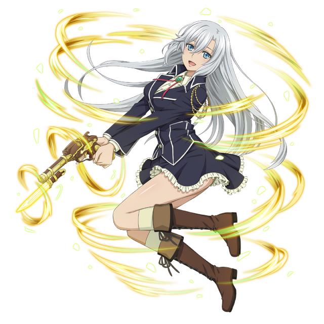 『ダンジョンに出会いを求めるのは間違っているだろうか～メモリア・フレーゼ～』×『ストライク・ザ・ブラッドIV』ラ・フォリア・リハヴァイン（C）大森藤ノ・SBクリエイティブ/ダンまち3 製作委員会（C）大森藤ノ・SBクリエイティブ/ダンまち3 製作委員会（C）WFS