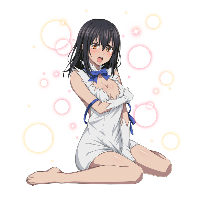 『ダンジョンに出会いを求めるのは間違っているだろうか～メモリア・フレーゼ～』×『ストライク・ザ・ブラッドIV』姫柊雪菜（ヘスティア衣装）（C）大森藤ノ・SBクリエイティブ/ダンまち3 製作委員会（C）大森藤ノ・SBクリエイティブ/ダンまち3 製作委員会（C）WFS