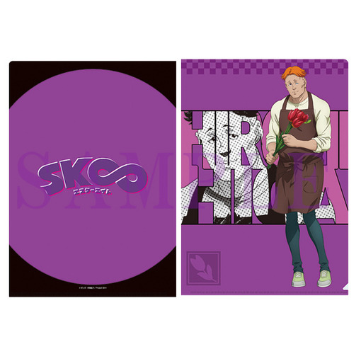 SK∞ エスケーエイト　A4クリアファイル2枚セット 各900円（税込）（C）ボンズ・内海紘子／Project SK∞