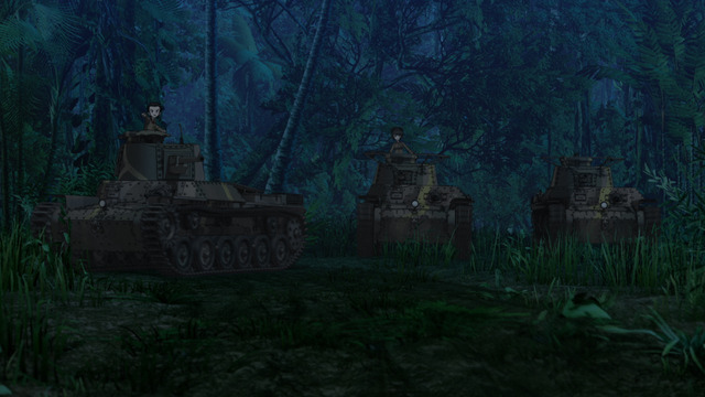 『ガールズ＆パンツァー 最終章』第3話 場面カット（C）GIRLS und PANZER Finale Projekt