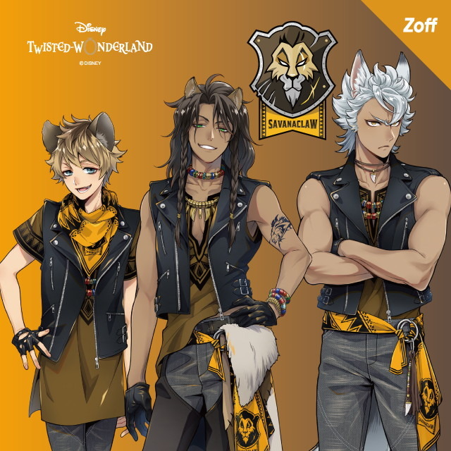 「『ディズニー ツイステッドワンダーランド』 Zoff アイウェアコレクション」サバナクロー 11,100円（税込）（C）Disney