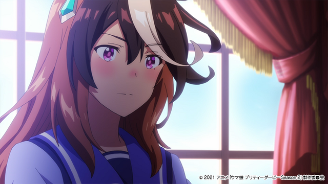 『ウマ娘 プリティーダービー Season2』第13話（最終話）「夢をかける」先行カット（C）2021 アニメ「ウマ娘 プリティーダービー Season 2」製作委員会