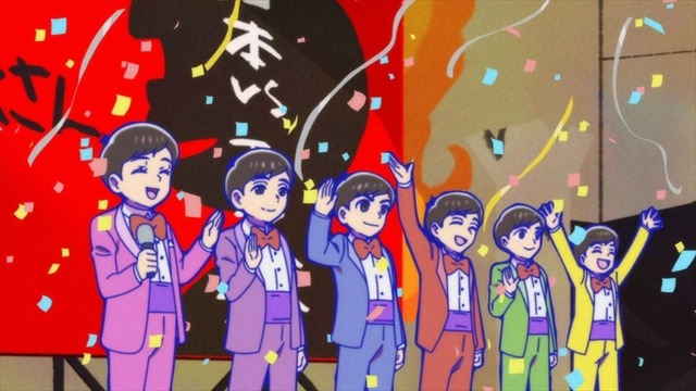 『おそ松さん』第1話先行カット（C）赤塚不二夫／おそ松さん製作委員会