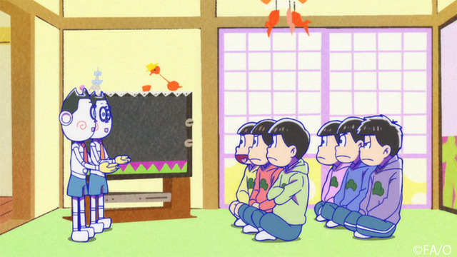 『おそ松さん』第14話先行カット（C）赤塚不二夫／おそ松さん製作委員会