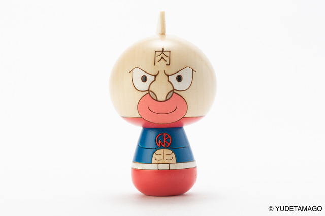 キン肉マンこけし [キン肉マン戦闘服ver.] by 卯三郎こけし（C）YUDETAMAGO