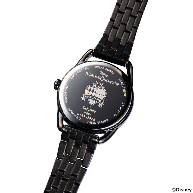 「『ディズニー ツイステッドワンダーランド』腕時計」各36,300円（税込）(C)Disney