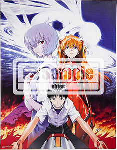 貞本義行「新世紀エヴァンゲリオン」F3キャンバスアート A 8,000円（税抜）（C）カラー