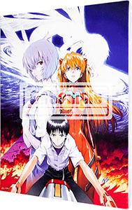 貞本義行「新世紀エヴァンゲリオン」F3キャンバスアート A 8,000円（税抜）（C）カラー