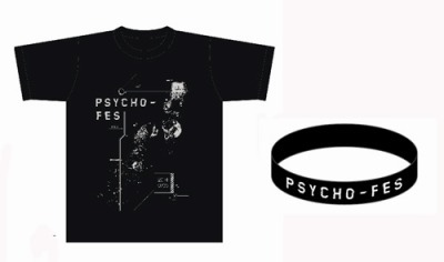 Tシャツ・オリジナルラバーリストバンド（C）サイコパス製作委員会