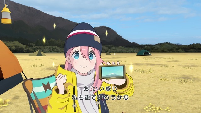 VR機器なしでもプレイ可能！『ゆるキャン△ VIRTUAL CAMP ～麓キャンプ場編～』配信開始―志摩リンになってなでしことキャンプ