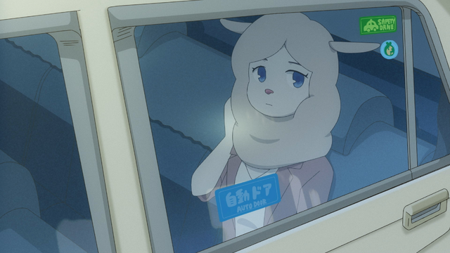 「オッドタクシー」第2話先行カット（C）P.I.C.S. / 小戸川交通パートナーズ