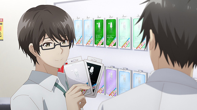 『ひげを剃る。そして女子高生を拾う。』第2話先行カット（C）しめさば・KADOKAWA／『ひげひろ』製作委員会