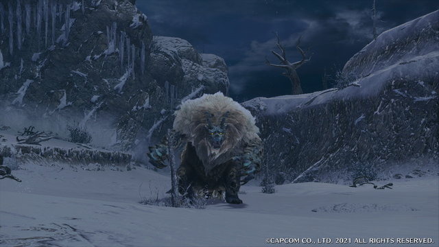 『モンハンライズ』雪鬼獣・ゴシャハギの