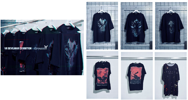 「Ground Y（グラウンド ワイ）」コラボアイテム（C）永井豪／ダイナミック企画（C）ダイナミック企画・東映アニメ―ション（C）Go Nagai-Devilman Crybaby Project（C）VRデビルマン展実行委員会