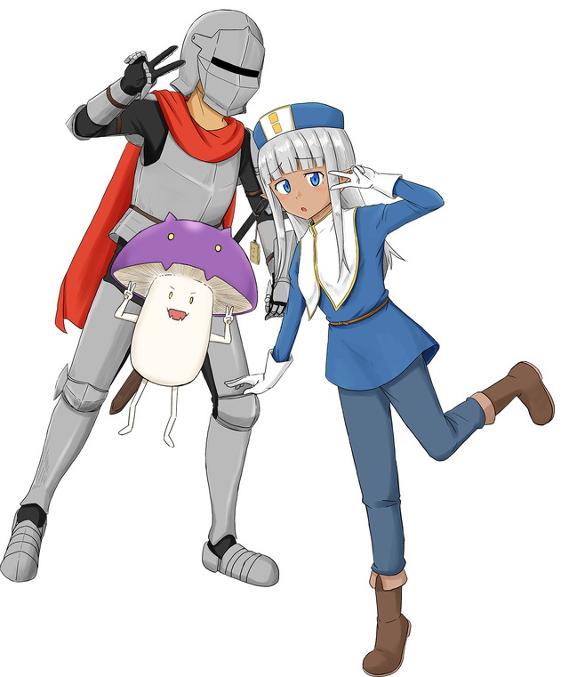 『このヒーラー、めんどくさい』TVアニメ制作決定記念イラスト（C）Tannen nihakkou