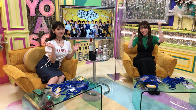 『声優と夜あそび 水【小松未可子×上坂すみれ×徳井青空】#1』場面カット(c)AbemaTV,Inc.