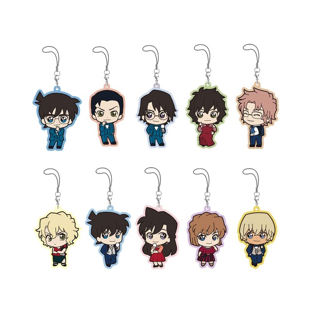 K賞「ラバーストラップ」1回580円（税込）（C）青山剛昌／小学館（C）青山剛昌／小学館・読売テレビ・TMS 1996（C）2020 青山剛昌／名探偵コナン製作委員会