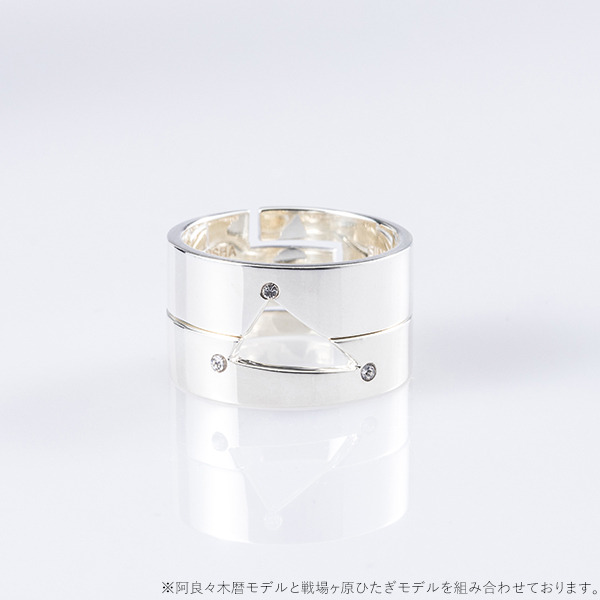 阿良々木暦モデル リングセット 12,980円(税込)（C）西尾維新／講談社・アニプレックス・シャフト （R）KODANSHA