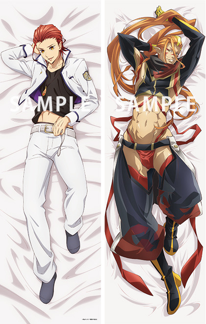 「Fairy蘭丸～あなたの心お助けします～　抱き枕カバー」各12,100円（税込／送料・手数料別）（C）馬谷たいが／F蘭製作委員会