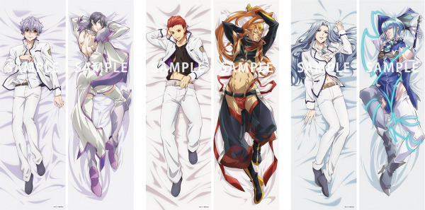 「Fairy蘭丸～あなたの心お助けします～　抱き枕カバー」各12,100円（税込／送料・手数料別）（C）馬谷たいが／F蘭製作委員会